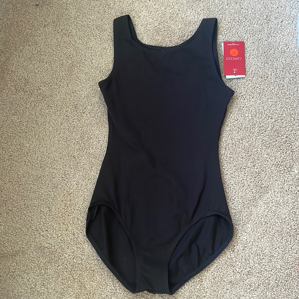 Cape zip Lycra  tank leotard
